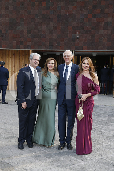 Gerardo Ferrigno, Katia Califa, Raúl Califa y Emely Assad de Califa