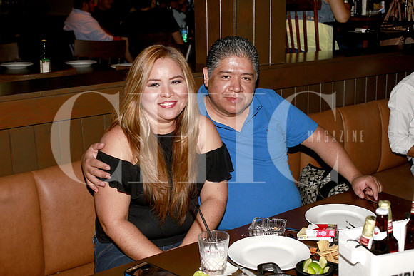 Claudia Villarreal y Alberto Fernandez