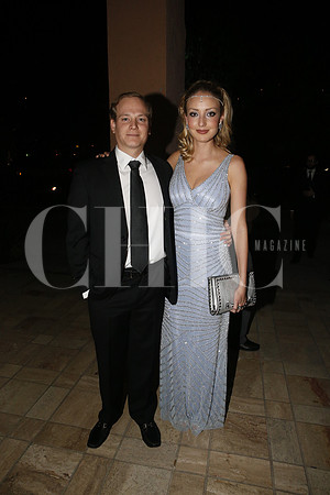 Raúl González y Leslie Gold