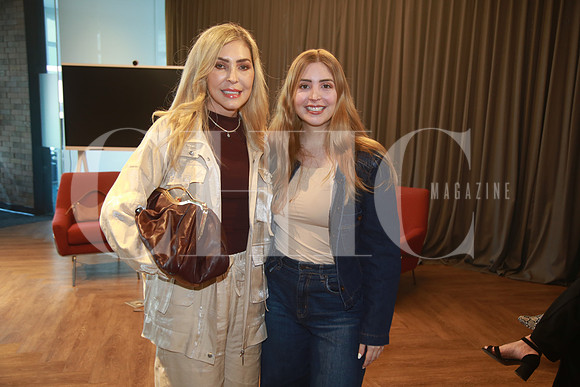 Lilian Monarres de Campos y Melissa Campos