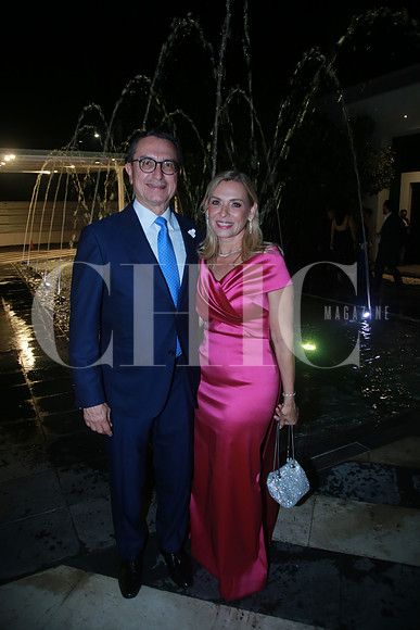 Carlos Pérez Maldonado y (mamá de la novia) Blanca Plata
