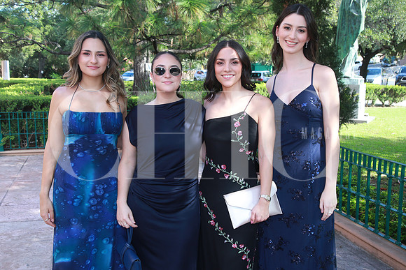 María Paula Garza, Bárbara Martínez, Fernanda Quiroga y Alicia Salinas