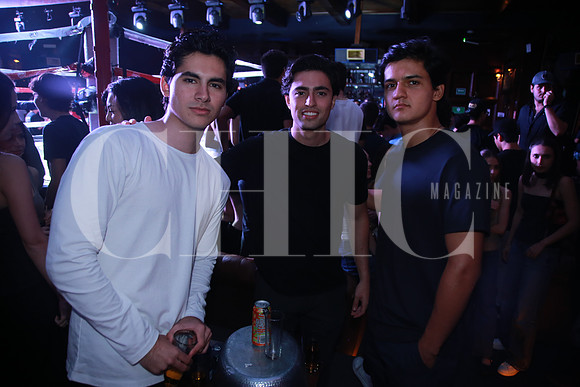 Cristóbal Zazueta, Roberto Guerra y Gabriel García
