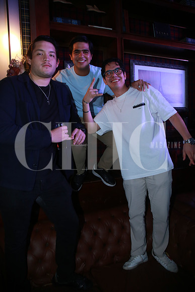 Emiliano Muñoz, Patricio Sibrian y Sergio González