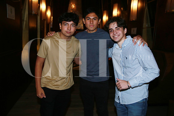 Isaac Reynosa, Ricardo Carreño y Edgardo Vega