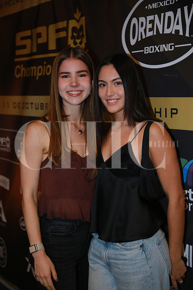 Marcela Galindo y Lesly Félix