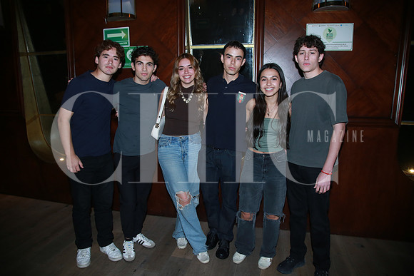 Mauricio Cano, Federico Leal, Raquel Potes, Eugenio Tijerina, Ivanna Villanueva e Ignacio Edmundo