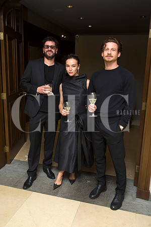 Gonzalo Martínez, Aline Díaz y Roberto Eloy