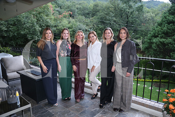 Tere Rojas de Villarreal, Maruca Treviño, Patricia Rodríguez de Coronado, Claudia Galván, Alejandra Caso y Flora de la Garza 4