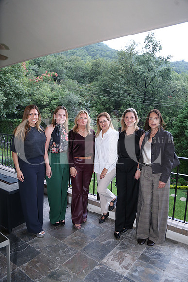 Tere Rojas de Villarreal, Maruca Treviño, Patricia Rodríguez de Coronado, Claudia Galván, Alejandra Caso y Flora de la Garza 5