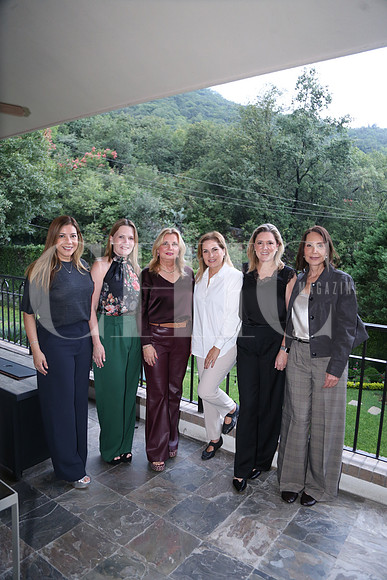Tere Rojas de Villarreal, Maruca Treviño, Patricia Rodríguez de Coronado, Claudia Galván, Alejandra Caso y Flora de la Garza 6