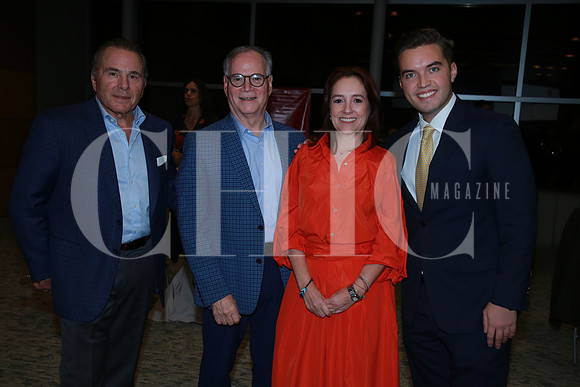 Carlos Quintanilla, Luis Iturralde, Maricarmen Martínez y Jesús Elizondo