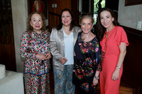 Aurora cantú de Cagnasso, Lucy Taha de Fernández, Rosy Cabrera y Verónica Lozano de Elizondo