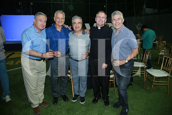 Chito Longoria, Alejandro Jaime, Pepe Villarreal , Padre Patrick y René Garza (2)
