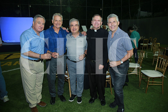 Chito Longoria, Alejandro Jaime, Pepe Villarreal , Padre Patrick y René Garza (3)