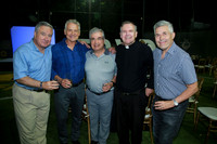 Chito Longoria, Alejandro Jaime, Pepe Villarreal , Padre Patrick y René Garza