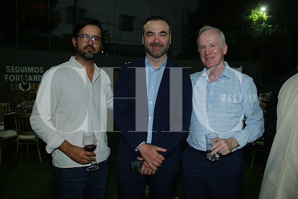 Daniel Pala, Eduardo Mendivil, Dermot Tenison