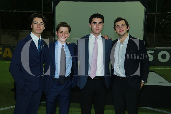 Gerónimo Díaz, Juan Pablo Rasura, Emilio Melo y Juan Pablo Najera
