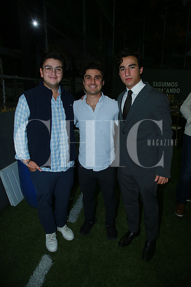 Nicolás Crespo, Mauricio Saénz y Arturo Farias (3)