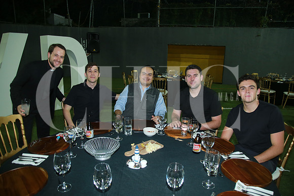 Santiago Vázquez, Emilio González, Gabriel Zubieta y Landa, Federico Garza y Sebastian Garza (2)