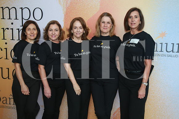 Thelma Canavati, Cristina Canavati, Tutuy Escamez, Lucia Rivero y Gaby Jaime