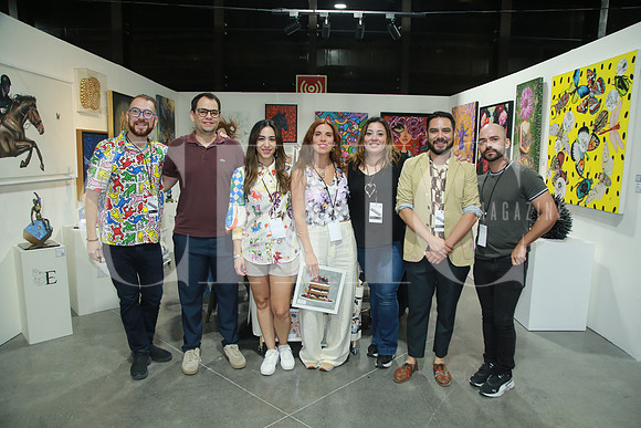 César Peralta, Salvador López, Mariana Ceresero, Erika Dounse, Asucena Cruz, Wayo Torres y Luis Martínez (2)