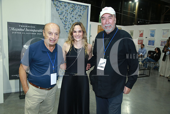 Gonzalo Zambrano, Paola Celada y Humberto Riojas
