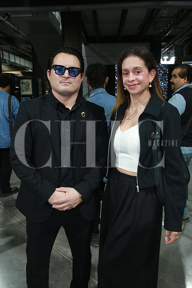 Luis Eduardo González y Georgina Mortón