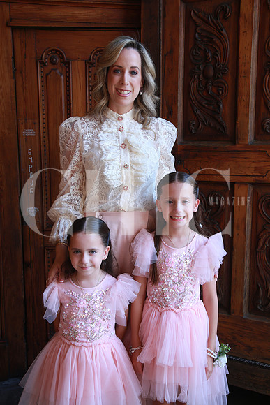 Cristina Ruíz de Polanco, Alessa María Polanco y Regina María Polanco