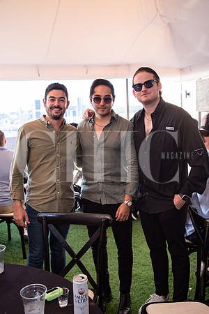 Manuel Flores, Luis Felipe Hernández y Ricardo González