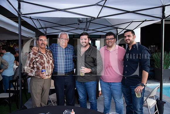 Miguel Angel Bernal, Fernando Cantú, Julio Lara, Miguel Bernal y Alejandro Cantú