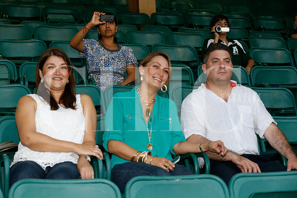 Martha de Colorado, Lorena de Galván y Enrique Galván