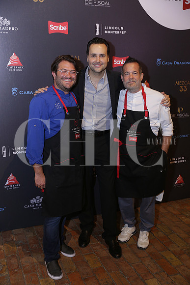Alan Wapinski, Carlos Longoria y Alberto Sentíes 6