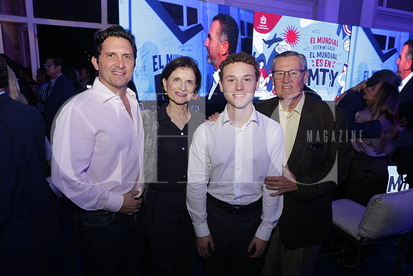 David Margain, Alejandra Sada, Fernando Margain y Fernando Margain 2
