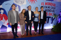 Emilio de la Garza, Alexandra de la Garza, Adrián de la Garza, Gaby Oyervides,10