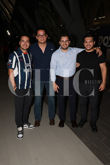 Raúl de la Garza, Brandon Balderas, Jesús Chapa y Daniel Guerrero 2