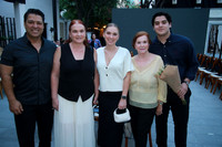 Eleazar Zuñiga, Claudia Páez, Regina Zuñiga, Ana María de Páez y David González