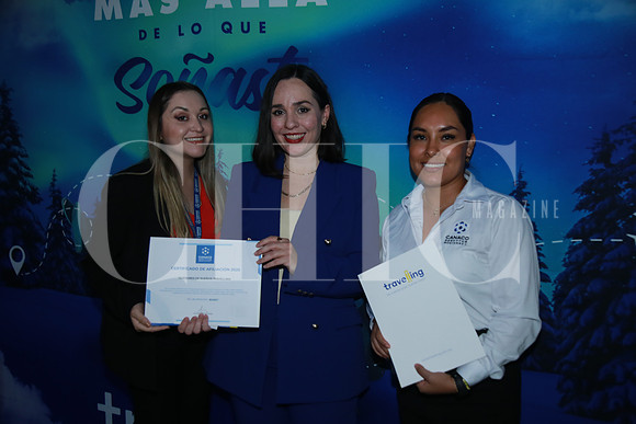 Mildret Martínez, Martha Fabela y Celina Chávez
