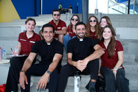 (atrás) Emilio Melo, Mayra Pompa, Regina Padilla, Dany Alonso, (adelante) Valeria González, Adriál Olvera, Alejandro Medina y Regina Guerra