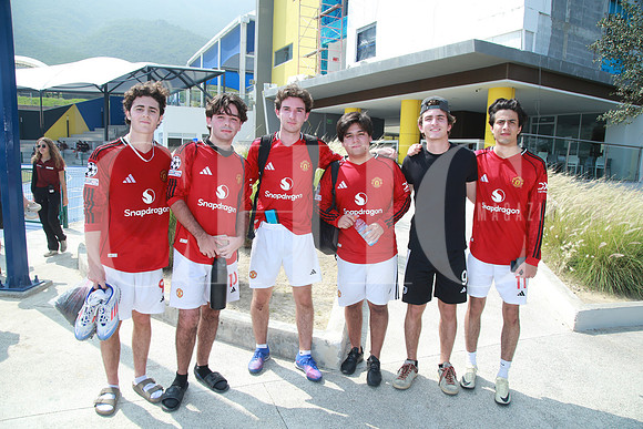 Alfredo Monterubio, Andrés Villarreal, Javier Troncozo, Fernando García, Oscar Cano y Luciano Kuchle (3)