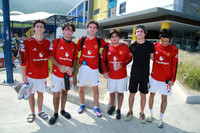 Alfredo Monterubio, Andrés Villarreal, Javier Troncozo, Fernando García, Oscar Cano y Luciano Kuchle