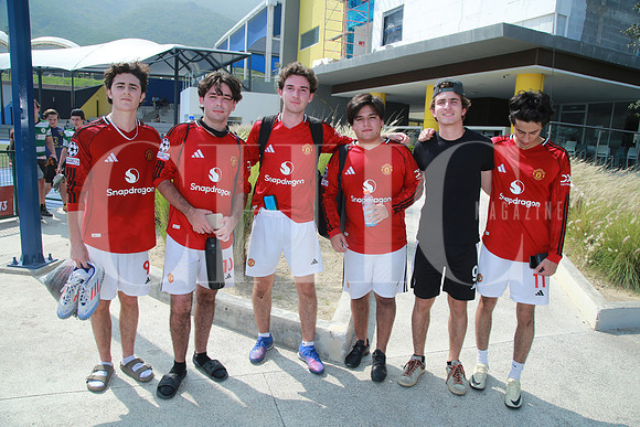 Alfredo Monterubio, Andrés Villarreal, Javier Troncozo, Fernando García, Oscar Cano y Luciano Kuchle