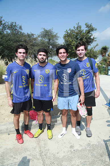 Alonso De la Garza Evia, Juan Lomeli, Esteban Hernández y Antonio Ancira (3)