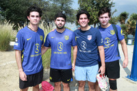 Alonso De la Garza Evia, Juan Lomeli, Esteban Hernández y Antonio Ancira