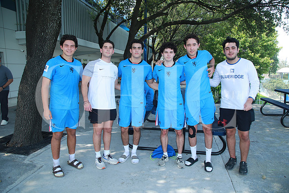 Renato Jaspeado, Eduardo González, Maurcio Garza, Marcos Saldivar, Marcelo García y Carlos Leal