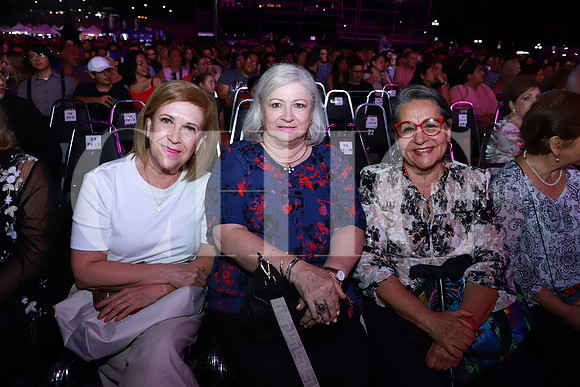Alma Gloria Mena, Laura Peña y Blanca Damian
