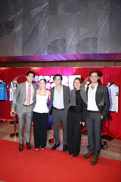 Diego Mirales, Valeria González, Arturo Farias, Cordelia Farias y Alejandro Villarreal 0