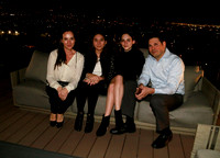 Eva Morales, Natalia Morales y Rodrigo Morales