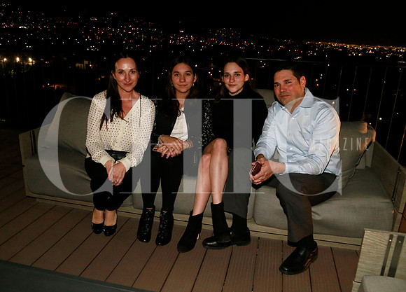 Eva Morales, Natalia Morales y Rodrigo Morales