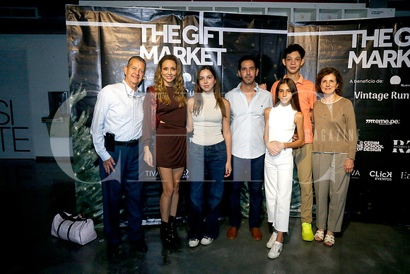 Antonio Franco, Adriana Franco de Saide, Ivanna Saide, Raul Saide, Aliah Saide y Raul Said, Adriana Quintanilla de Franco